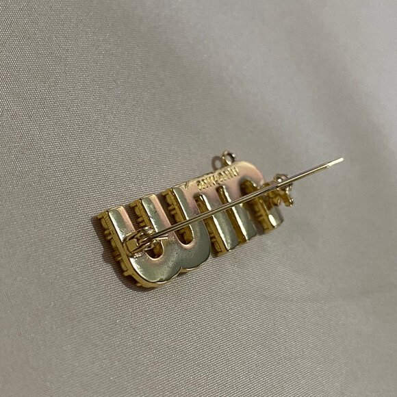 Miu Miu Women's Diamond Brooch - Picture 7 of 9